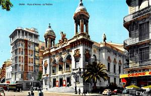 Oran - Place d'Armes - Theatre  